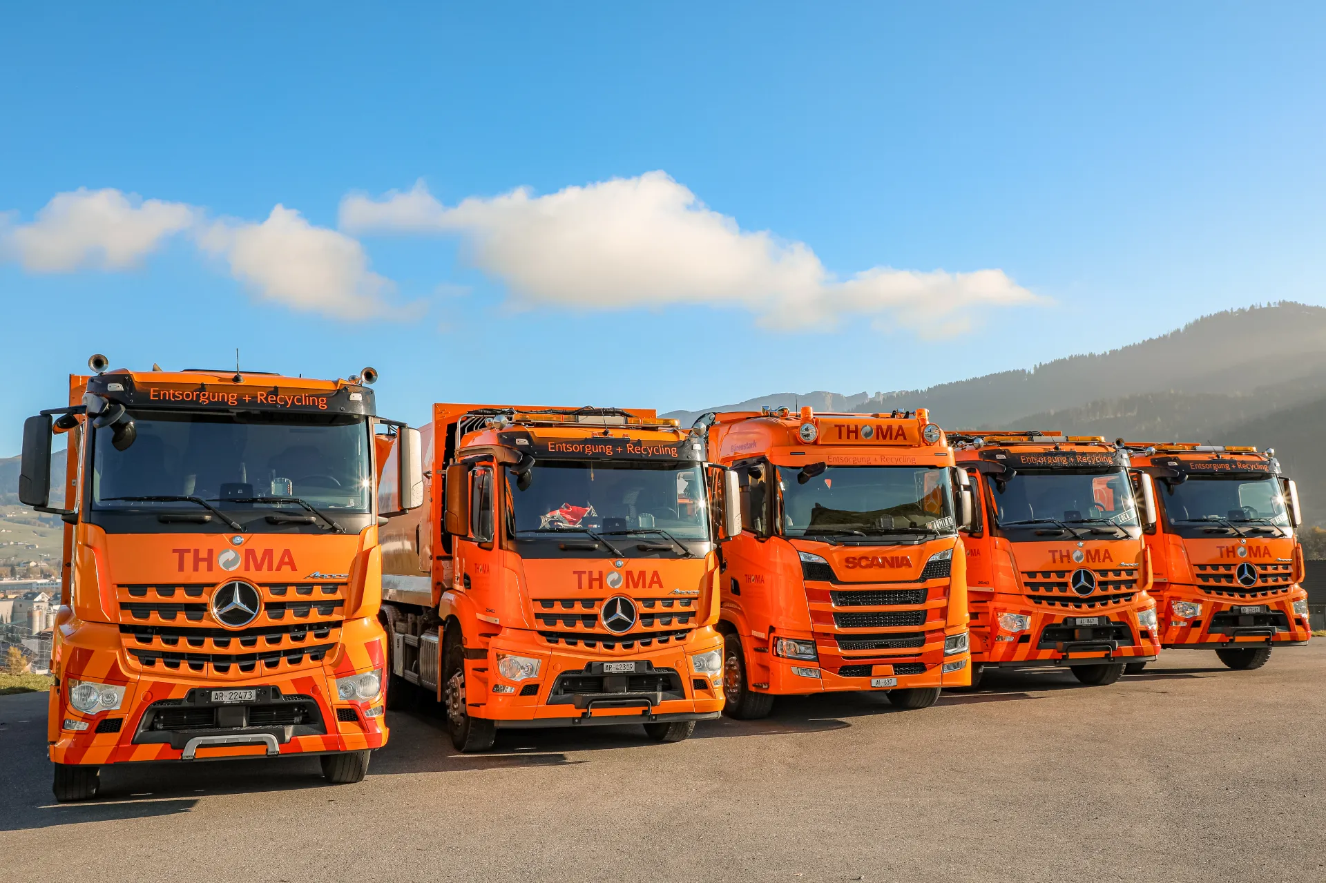 THOMA Entsorgung + Recycling AG Fuhrpark